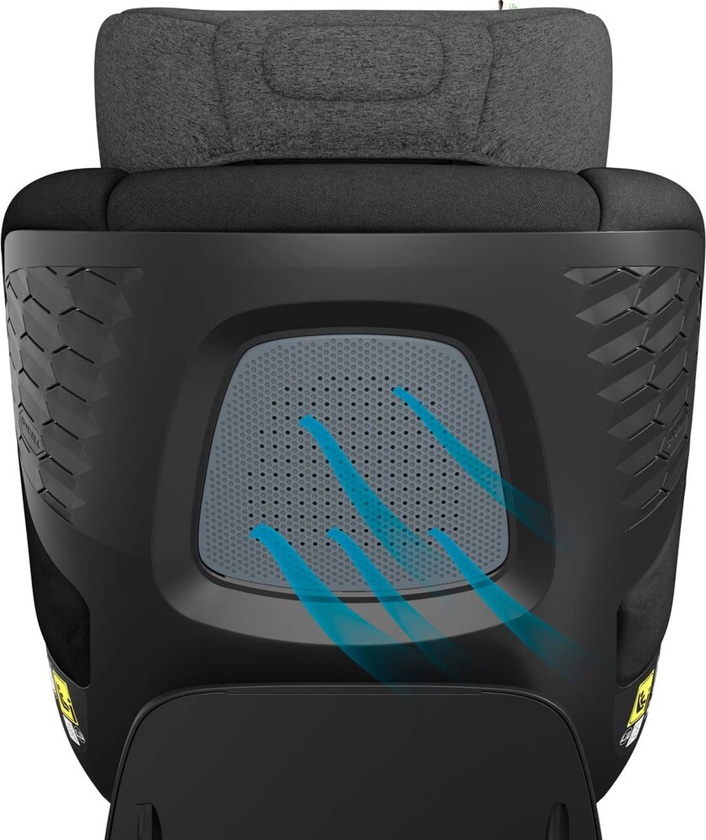 Maxi-Cosi Mica Pro Eco I-Size Autostoeltje - 360° Draaibaar - Gerecyclede Stoffen - Authentic Black - Vanaf De Geboorte Tot Ca. 4 Jaar - Afbeelding 2