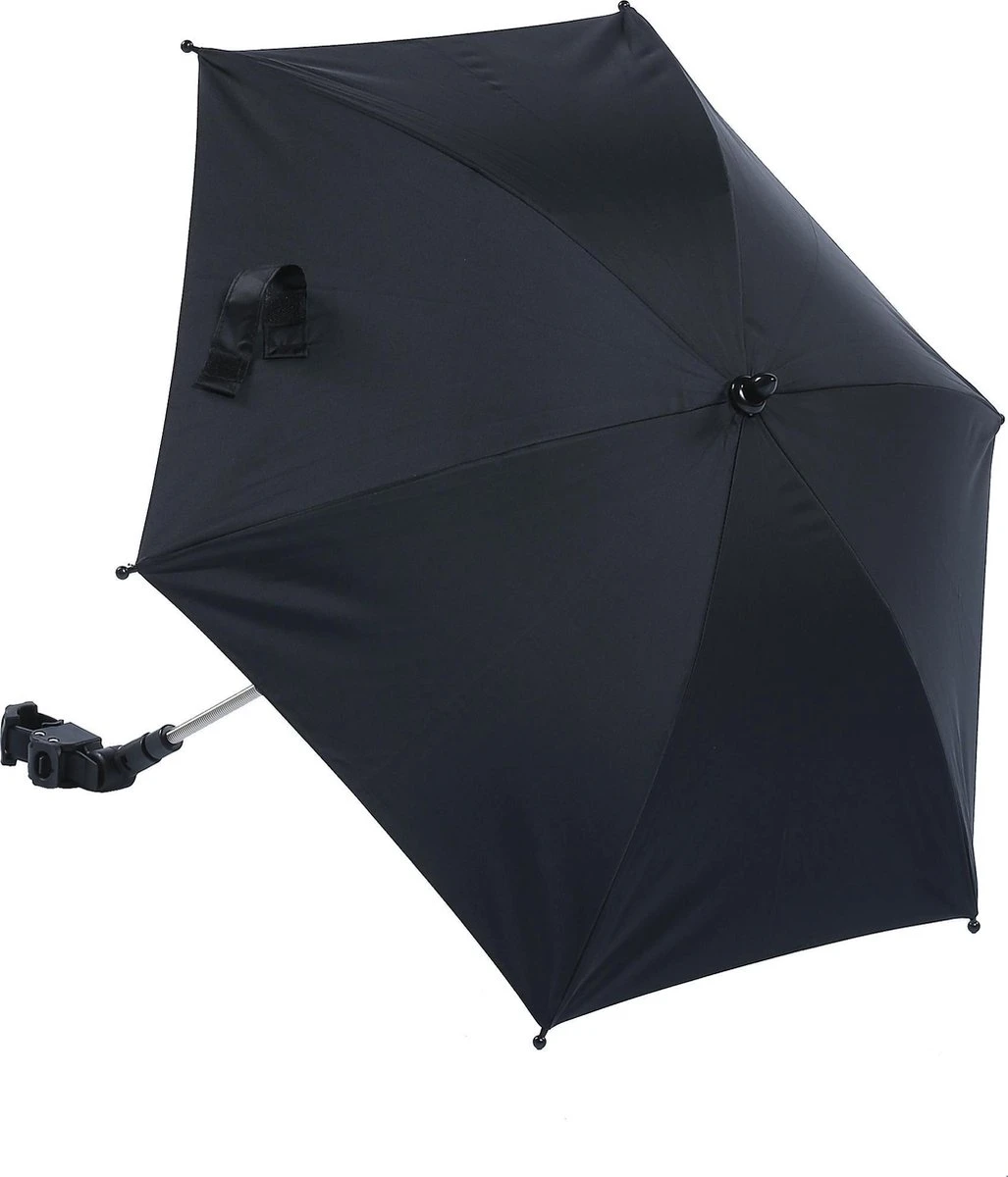 Titaniumbaby Parasol Met Universele Klem UV 50+ Protectie - Black - Afbeelding 5