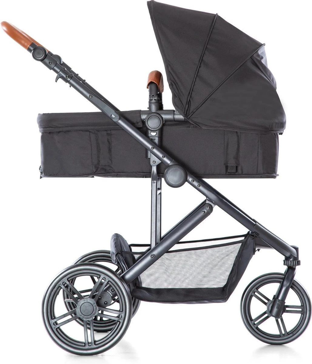 Hauck Pacific 3 Shop N Drive Kinderwagen - Caviar - Afbeelding 19