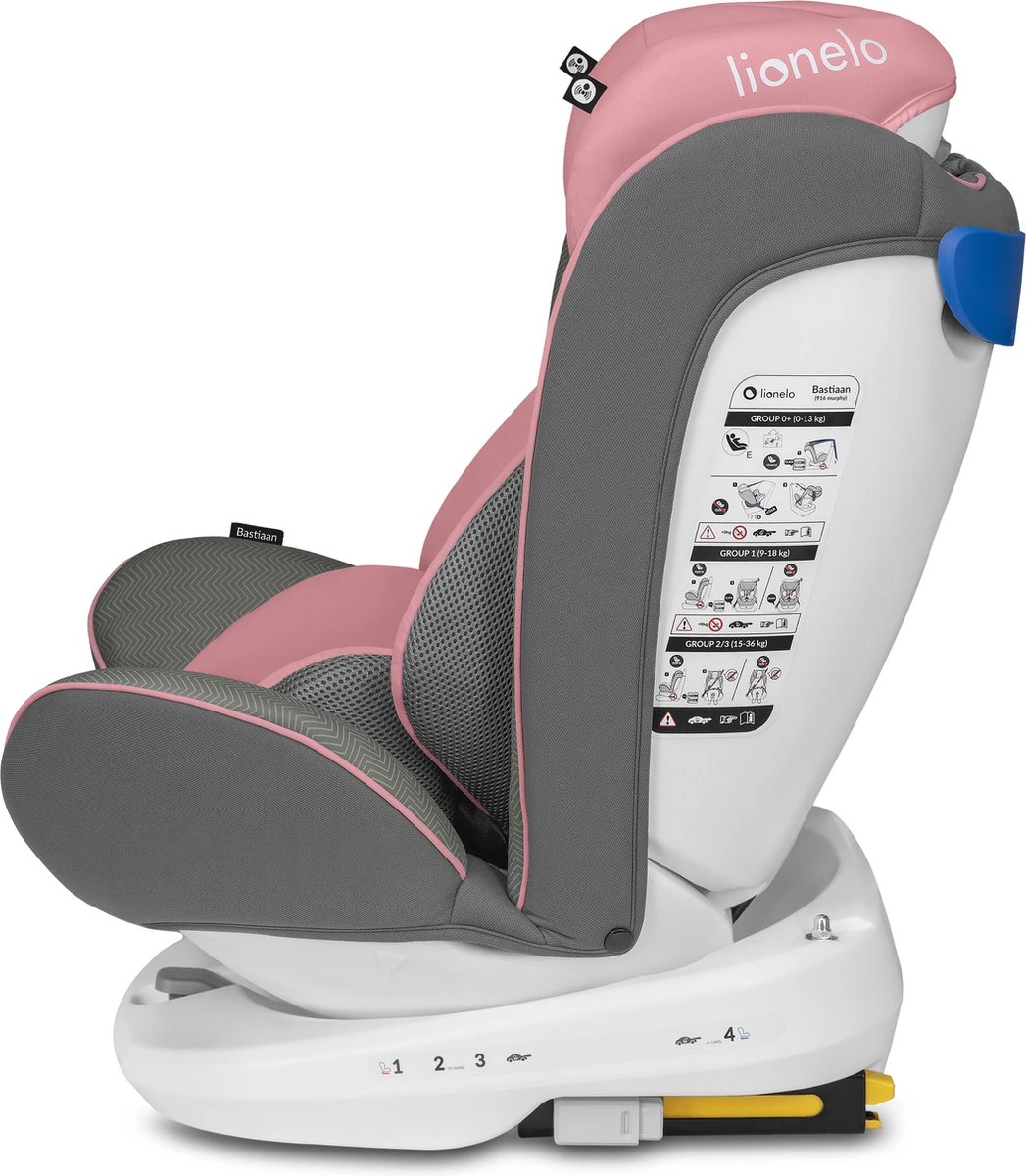 Lionelo Bastiaan - Autostoel - 360° Draaibaar - ISOFIX - Afbeelding 4