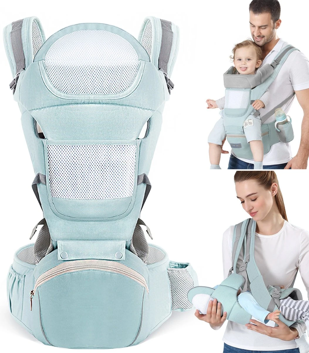 Moxica Draagzak Baby - Draagdoek - Carrier - Kinderdrager - Babydrager - Drager
