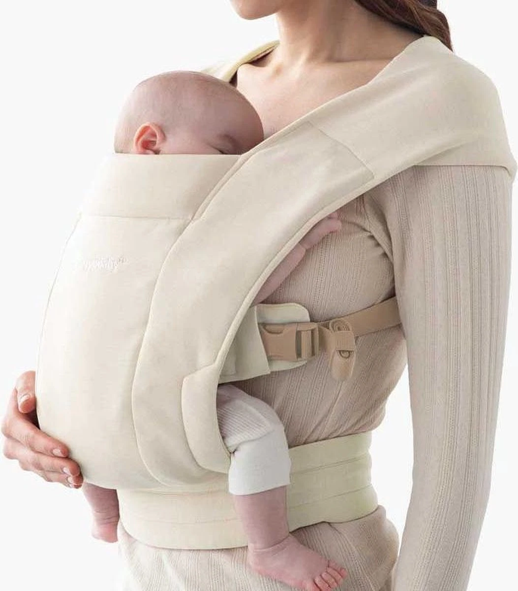 Ergobaby Embrace Babydraagzak - Cream - Ergonomisch Vanaf Geboorte - Afbeelding 5