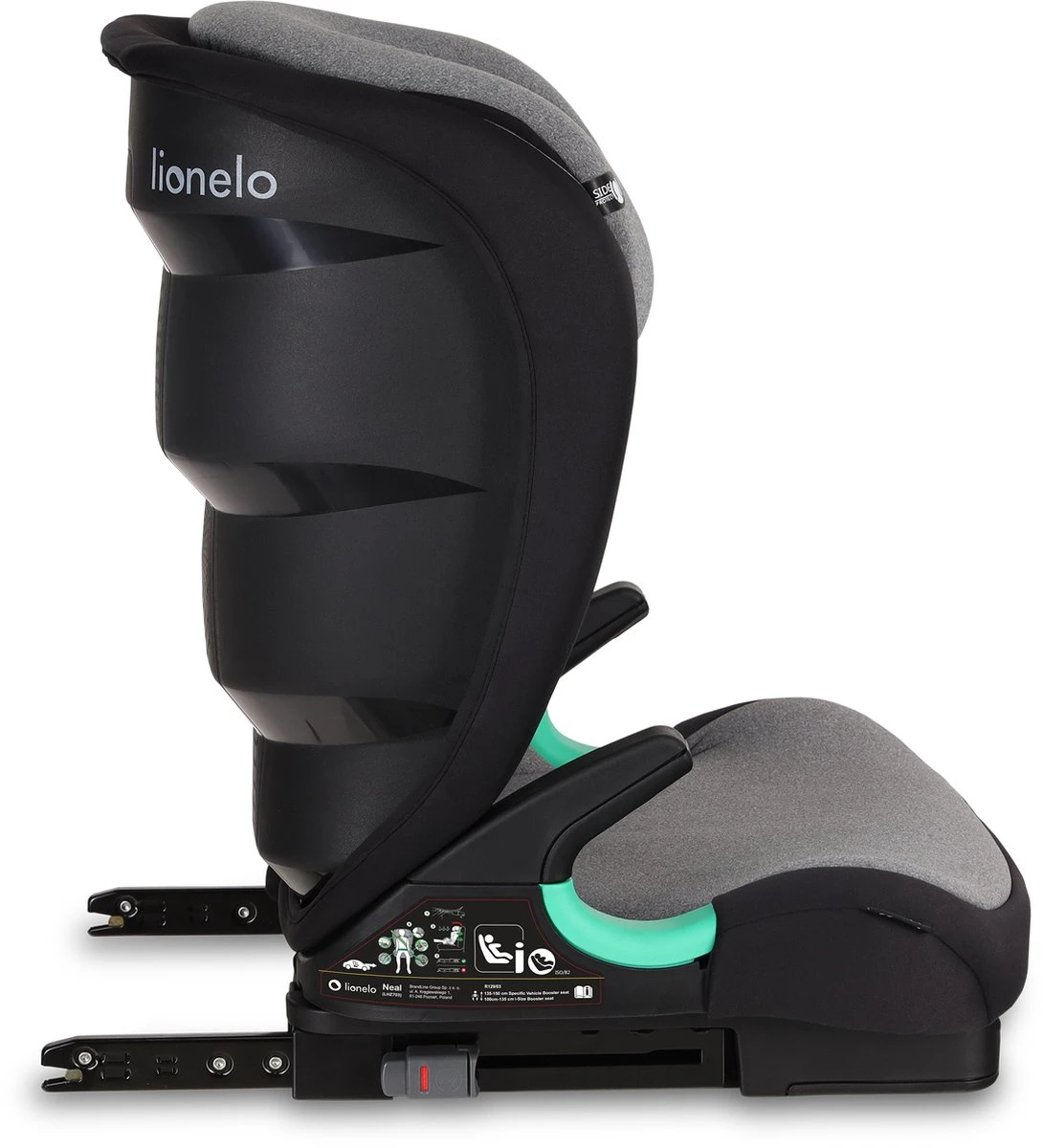 Lionelo Neal - Premium Autostoel - Hoofdsteunverstelling - Ventilatiesysteem - ISOFIX Tot 12 Jaar - Afbeelding 2