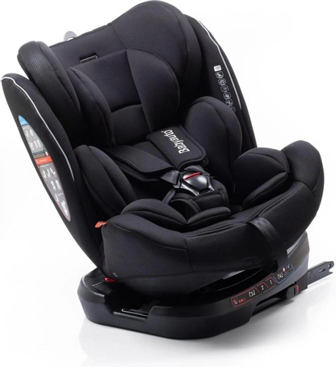 Babyauto Biro D FIX Black Group 0+ 1 2 3 - 0 Tot 36 Kg - Isofix - Afbeelding 7