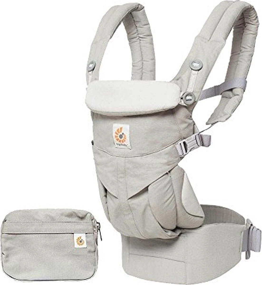 Ergobaby Omni 360 Cool Air Mesh Draagzak Baby - Pearl Grey - Afbeelding 10