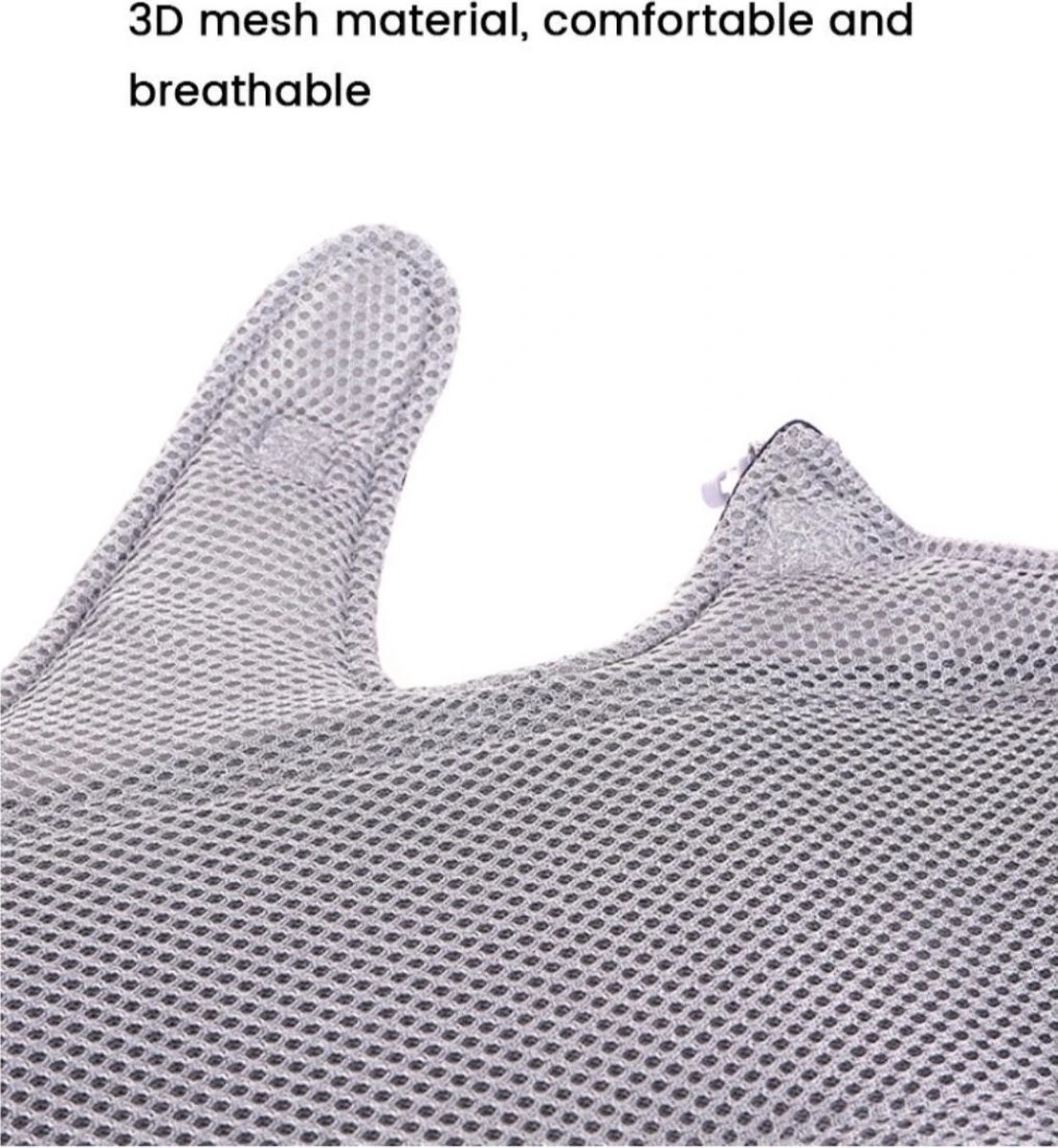 Baby Draagzak Blauw - Baby Carrier – Baby Drager Max. 15 Kg - 2 Tot 18 Maanden - Ergonomisch - Baby Draagdoek - Heupdrager - Steundrager Baby - Afbeelding 4