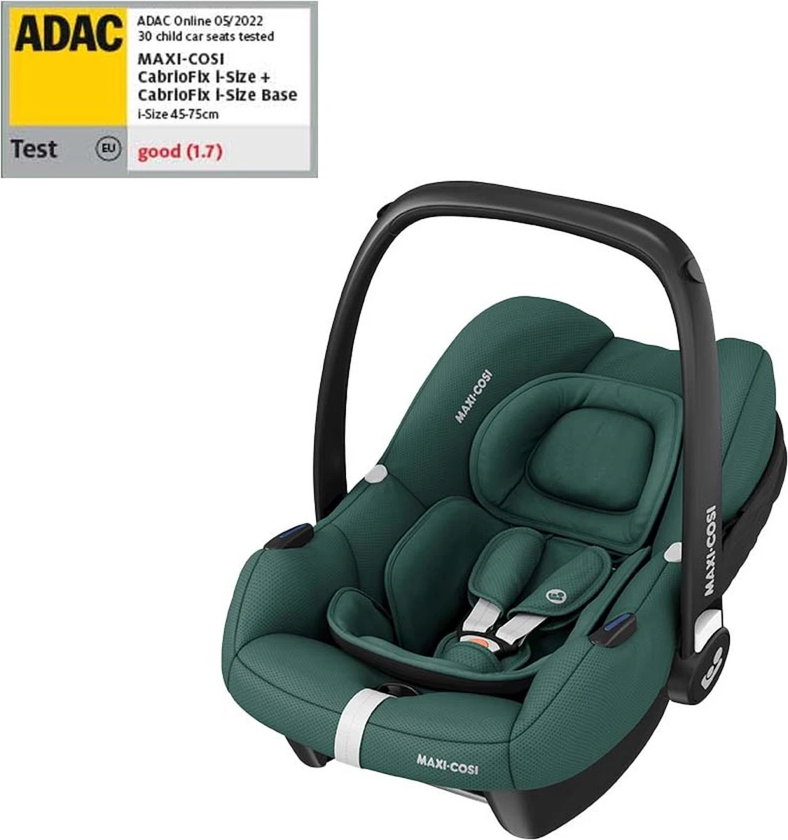 Maxi-Cosi Cabriofix I-Size Autostoeltje - Essential Green - Afbeelding 2