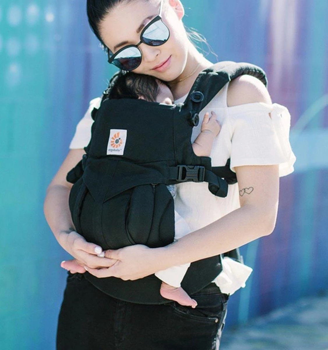 Ergobaby Omni 360 Draagzak Baby - Pure Black - Afbeelding 7