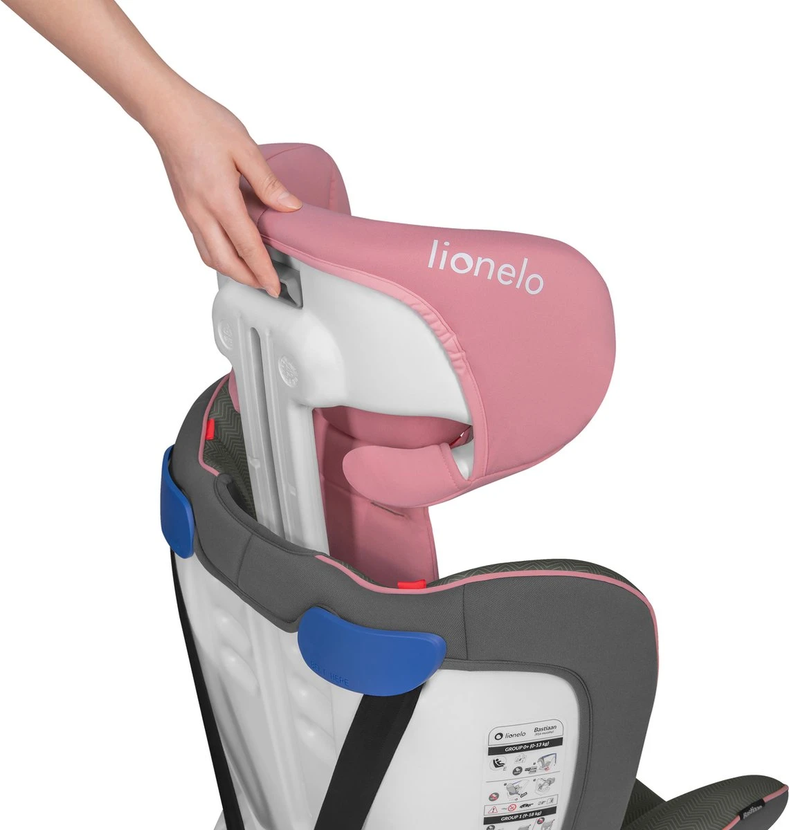 Lionelo Bastiaan - Autostoel - 360° Draaibaar - ISOFIX - Afbeelding 12