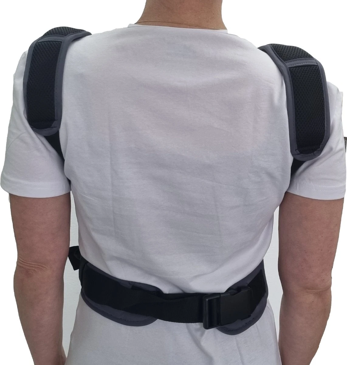 Merkloos Ergonomische Babydrager - Grijs - Draagzak - Voor Buik En Rug - Afbeelding 8