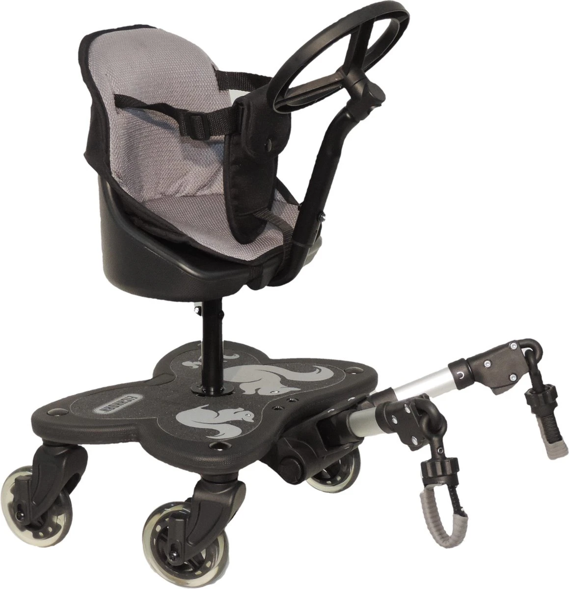 COZY C RIDER Meerijdplankje - Met Zitje En Stuur