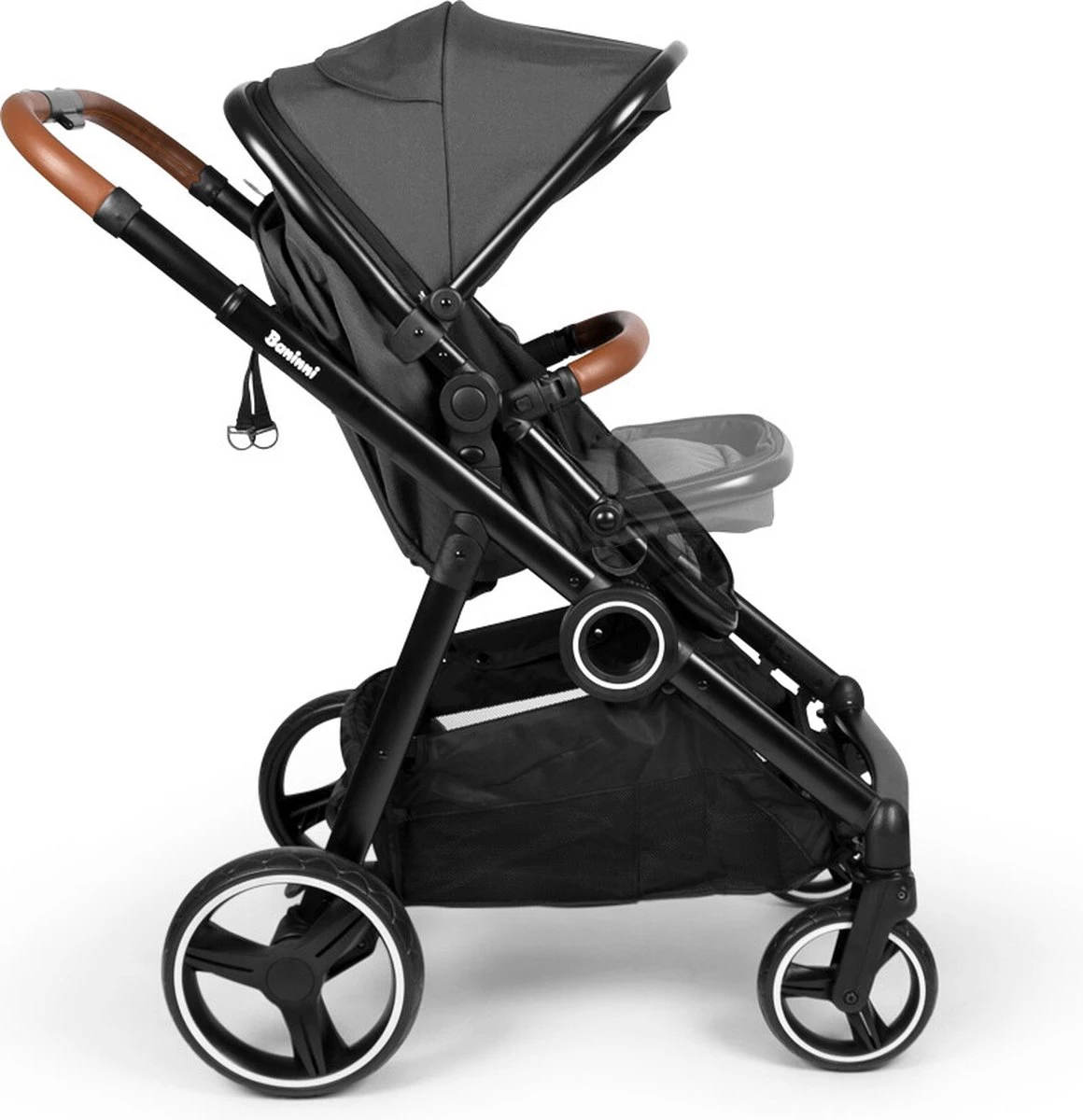 Baninni Duo Kinderwagen Luiz Grijs - Afbeelding 16