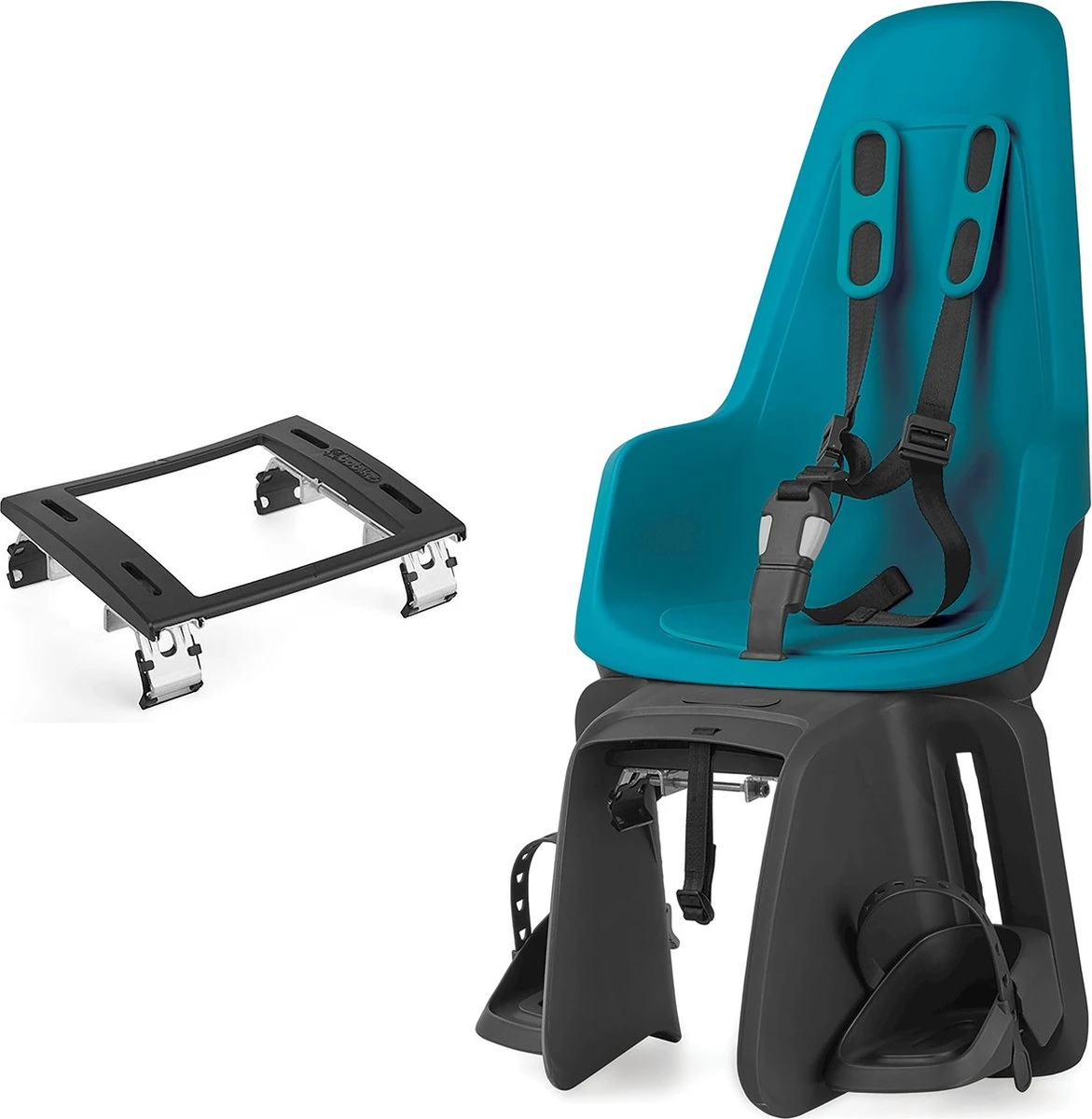 Bobike One Maxi Fietsstoeltje Achter BD - Choc Brown - Afbeelding 5