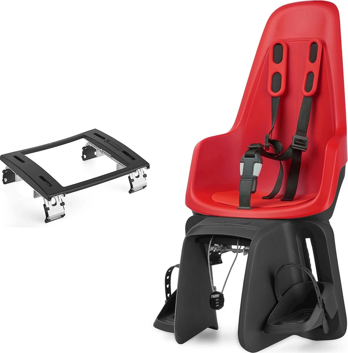 Bobike One Maxi Fietsstoeltje Achter BD - Olive Green - Afbeelding 7