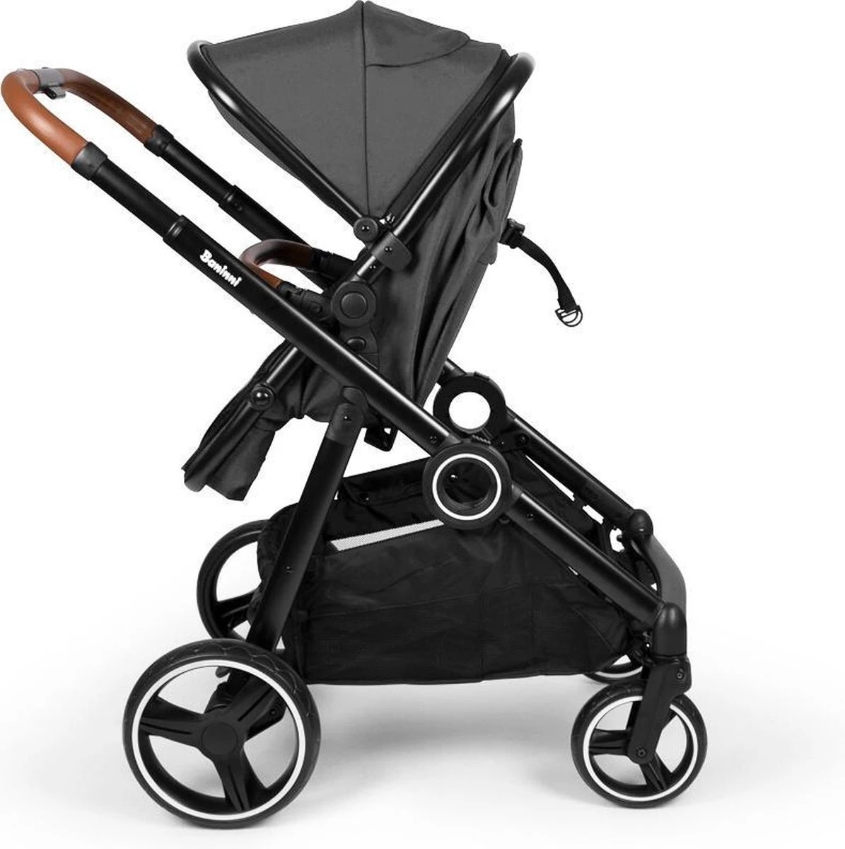 Baninni Duo Kinderwagen Luiz Grijs - Afbeelding 10