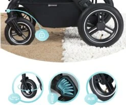 Kinderkraft B-Tour Ash Grey 3-in-1 Combi Kinderwagen Incl. Autostoel KSBTOU00DGR3000 33 Kinderkraft B-Tour Ash Grey 3-in-1 Combi Kinderwagen Incl. Autostoel KSBTOU00DGR3000 -Maxi-Cosi winkel 1200x1002 2