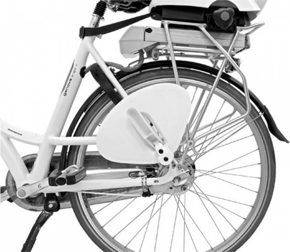 Polisport Guppy Duo Junior - Fietsstoeltje Achter - Grijs 8636100001 - Afbeelding 8