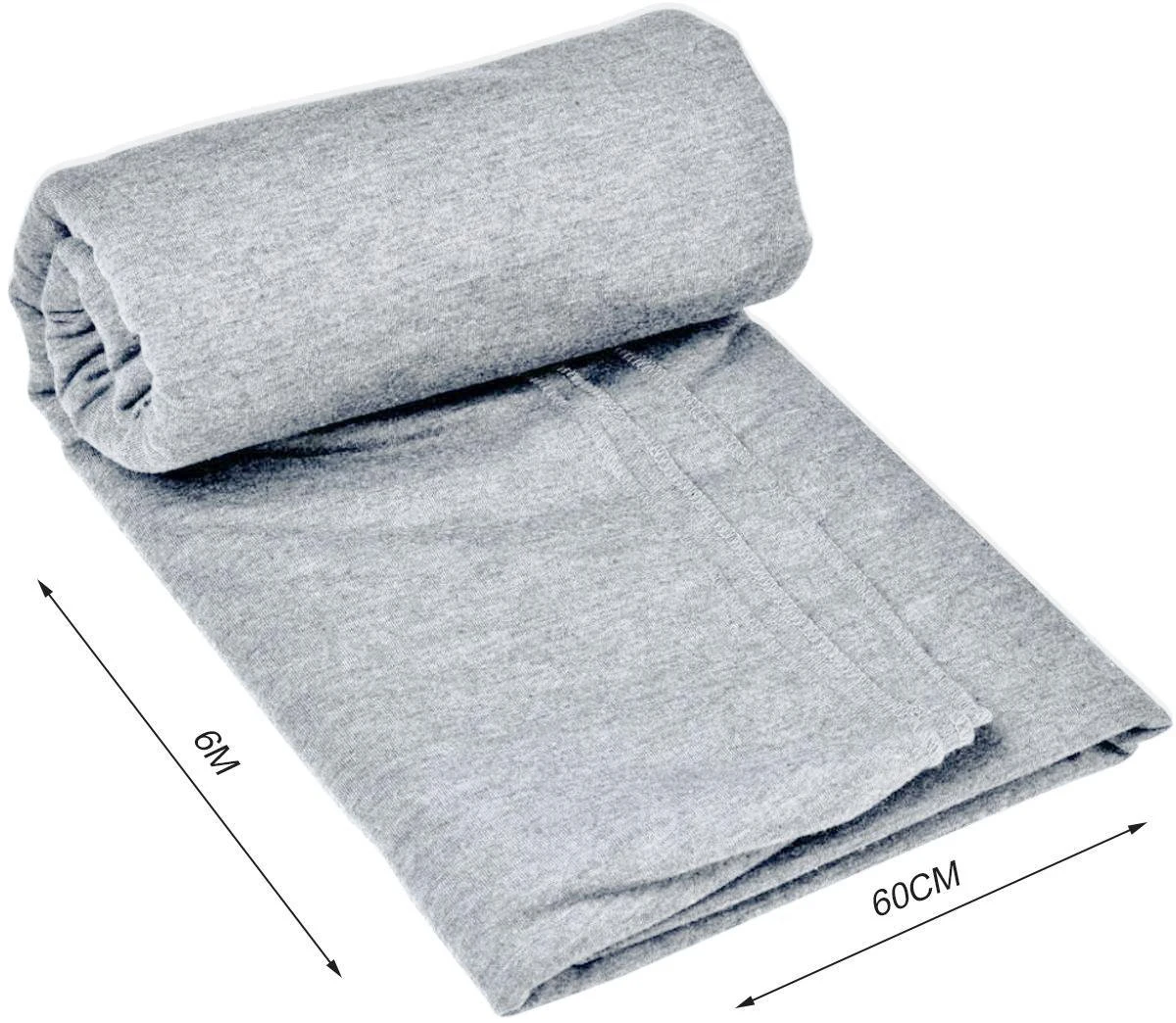 Ergonomische Rekbare Baby Draagdoek Van Katoen Om Te Knopen -Licht Grijs - Babywrap - Draagdoeken - Babydrager - Buikdrager – Rugdrager – Heupdrager - Baby Sling – Baby Carrier – Draagzak - Baby Wrap Sling - Draagdoek – Handleiding - Gratis Slabbetje - Afbeelding 5