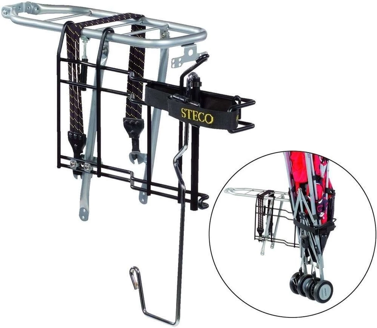 Steco Buggy-Mee De Luxe - Achterdrager - Afbeelding 11