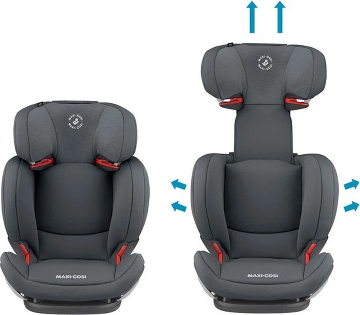 Maxi-Cosi Rodifix AirProtect® Autostoeltje - Authentic Graphite - Afbeelding 2