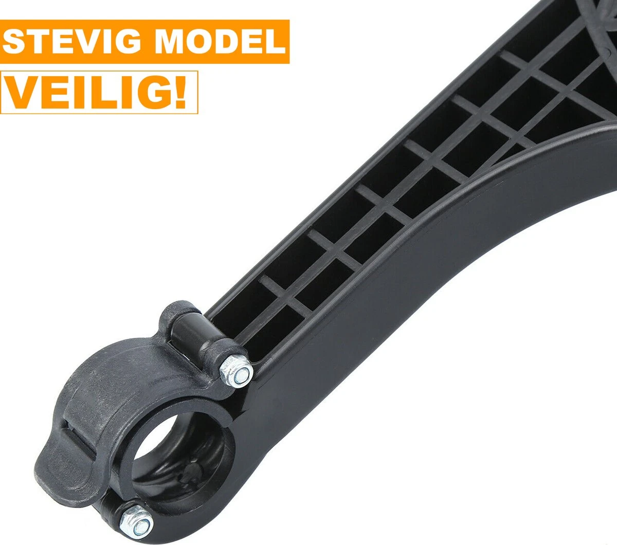 Merkloos Happyment® Universeel Meerijdplankje - Met Zitting - Voor Kinderwagen - Buggyboard - Zwart - Afbeelding 5