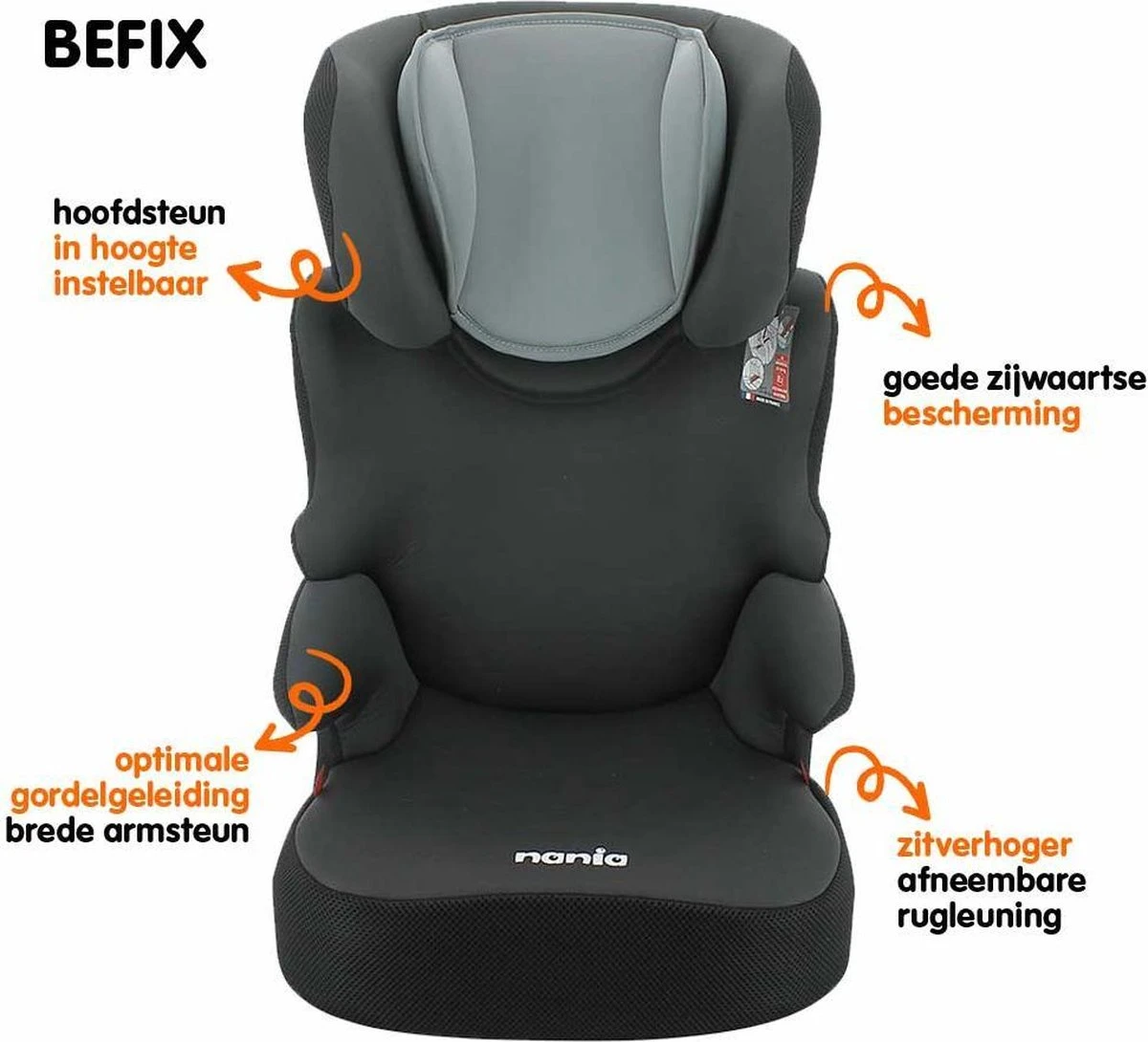 Disney - Autostoel BEFIX FIRST - Groep 2 En 3 - Van 15 Tot 36 Kg - ANWB "Goed Getest" - MINNIE MOUSE - Afbeelding 11