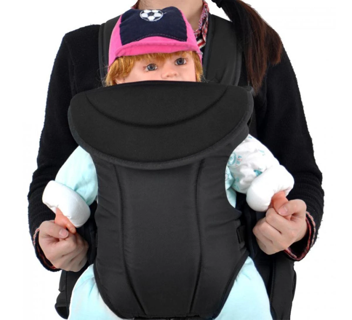 Baninni Draagzak - Buikdrager Sacco 2-in-1 Zwart - Afbeelding 2