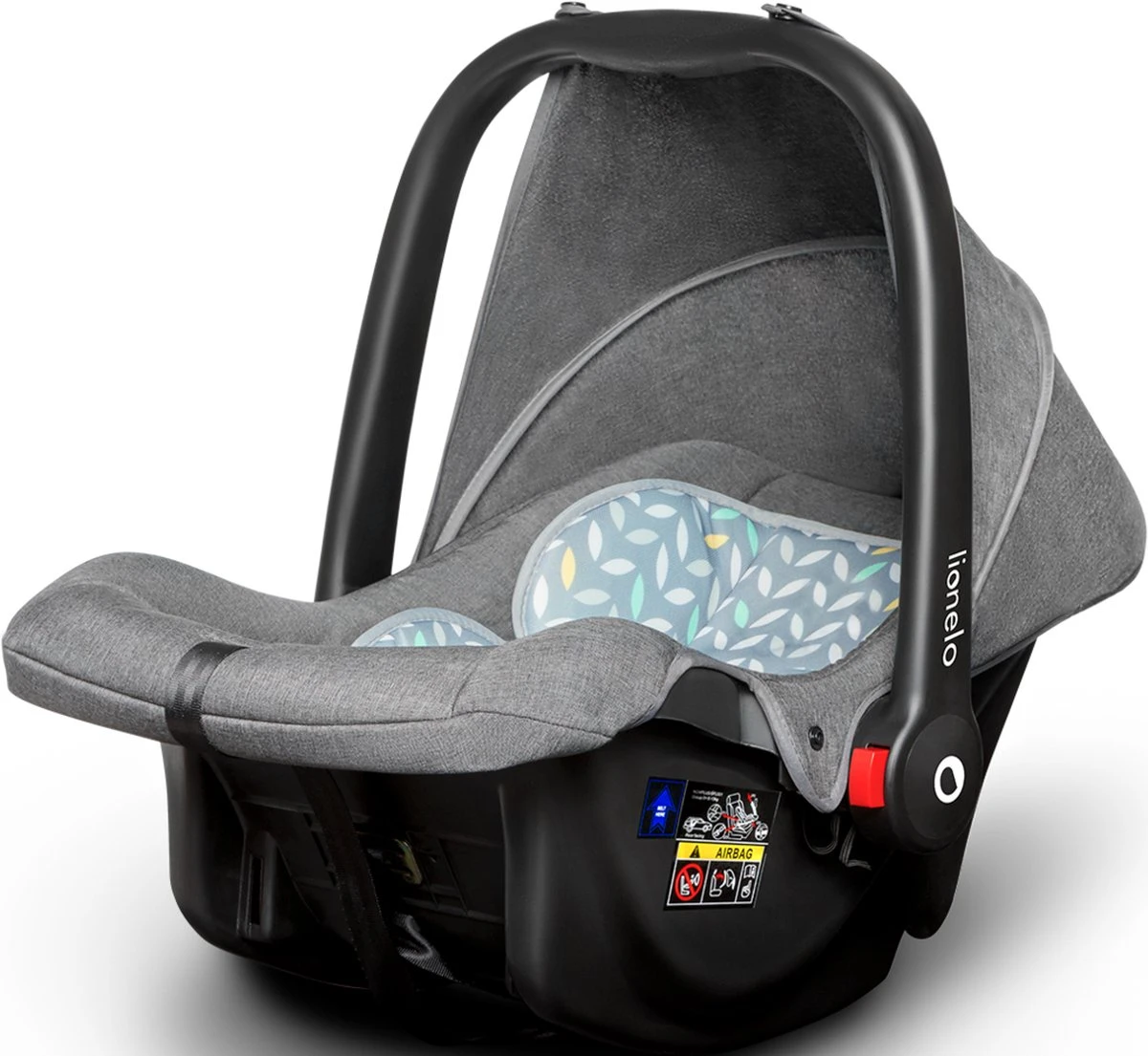 Lionelo Noa Plus - Autostoeltje - Lichtgewicht Constructie - Draagfunctie - Praktische Luifel - Afbeelding 2