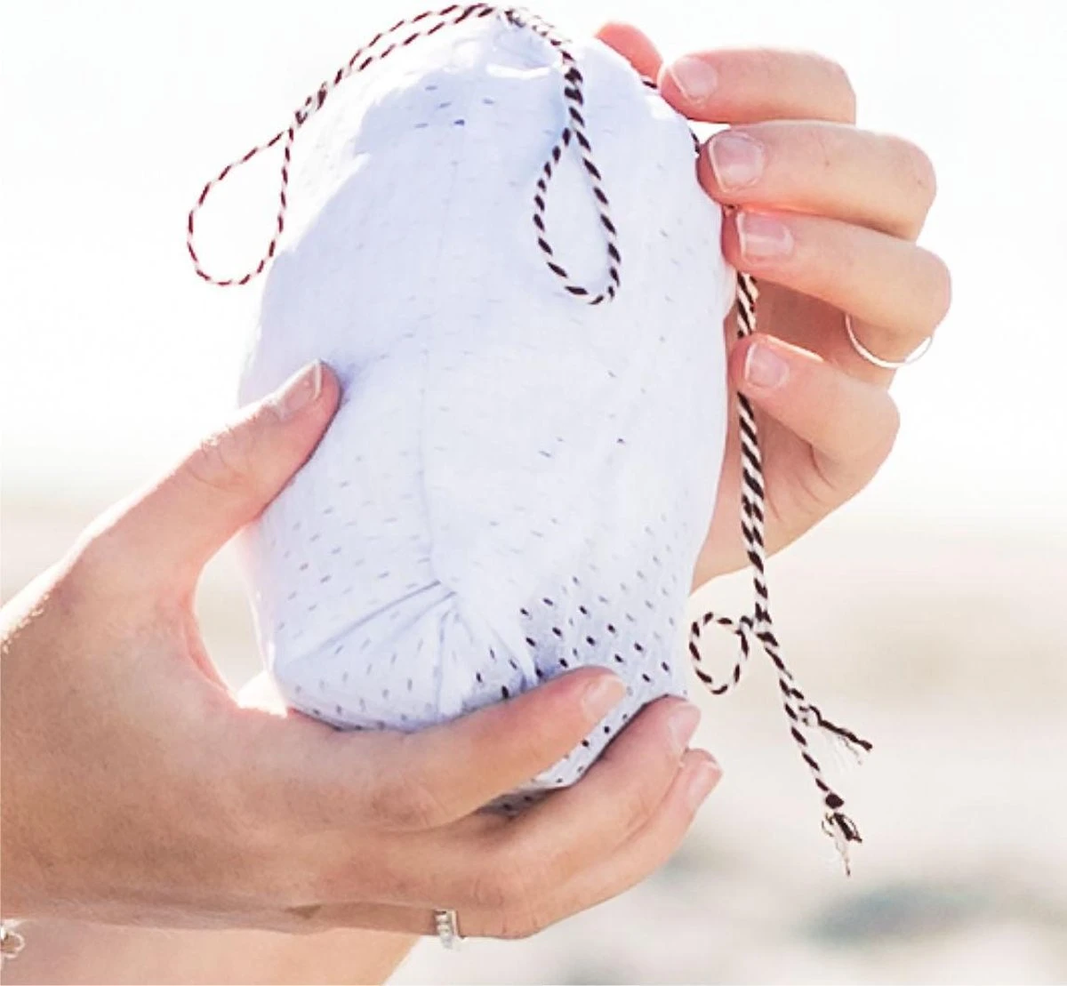 Minimonkey Mini Sling Wit - Klein En Fijn - Afbeelding 2