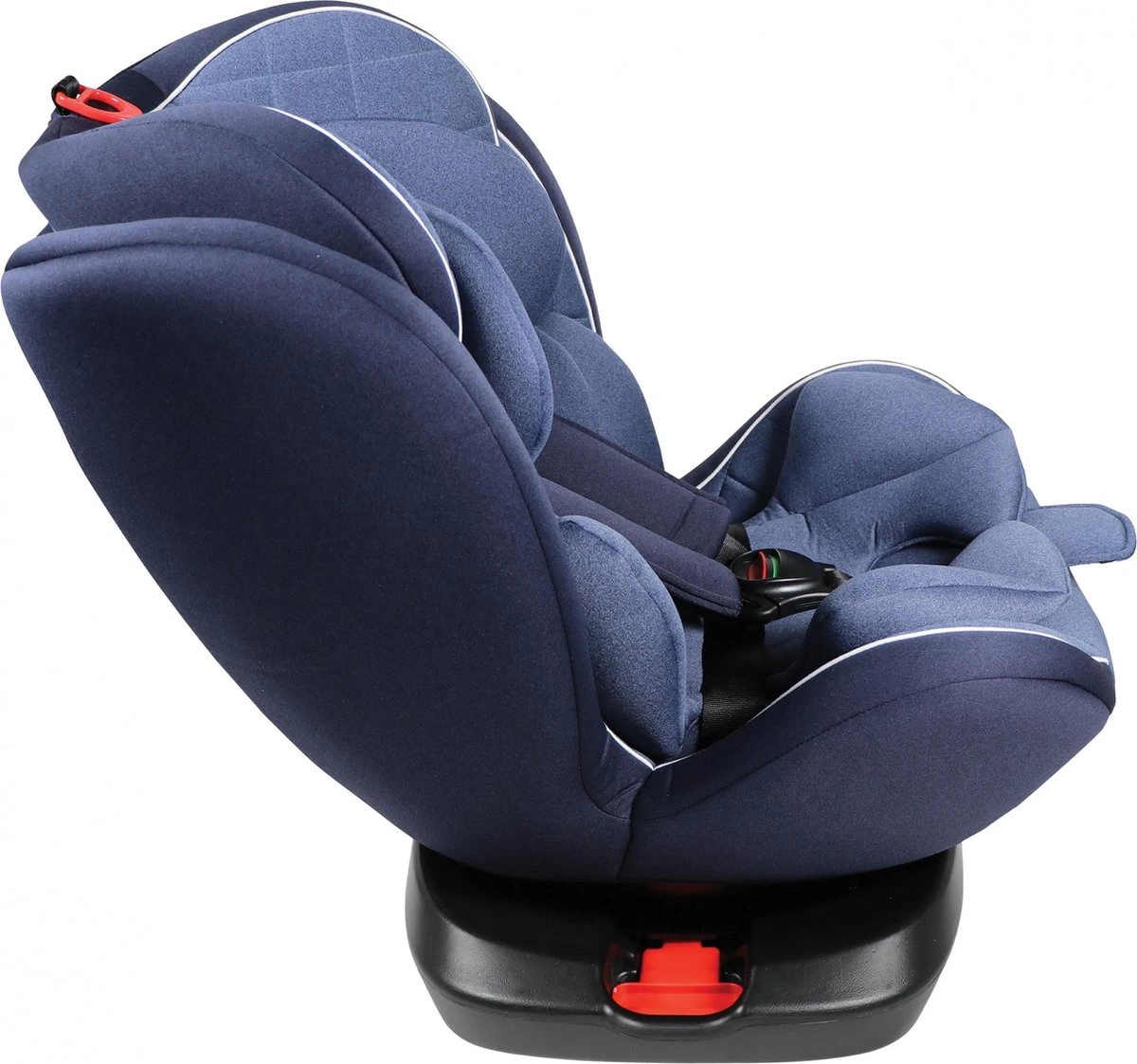 Carkids Verstelbaar Kinderautostoeltje Blauw | Kinderautostoel Groep 0+/1/2/3 Met Isofix En Top Tether Connector | Kinderen Tot 12 Jaar | Tot 36 Kg - Afbeelding 4