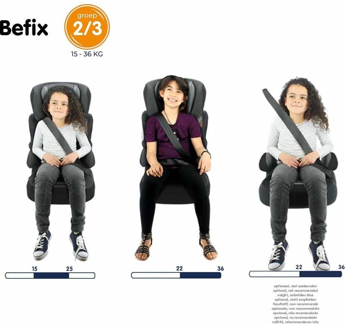 Disney - Autostoel BEFIX FIRST - Groep 2 En 3 - Van 15 Tot 36 Kg - ANWB "Goed Getest" - MINNIE MOUSE - Afbeelding 8