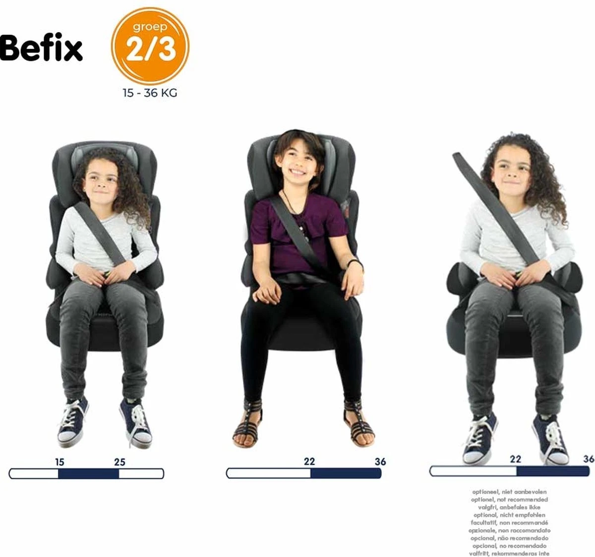 Disney - Befix Frozen Courage - Autostoel Groep 2 En 3 - 15 Tot 36 Kg - Zwart - Afbeelding 9