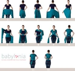 Babylonia - Tricot-Slen Organic - Draagdoek Baby - Silver Blue 26 Babylonia - Tricot-Slen Organic - Draagdoek Baby - Silver Blue -Maxi-Cosi winkel 1200x1135 2