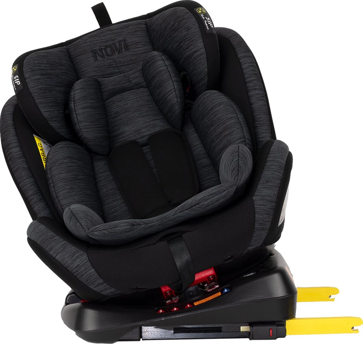 Autostoel Novi Baby® Goliath Go 0-1-2-3 Isofix Rotation Black/Grey - Afbeelding 10