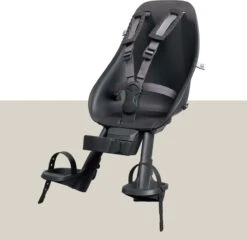 Urban Iki Fietsstoeltje Voor - Bincho Black