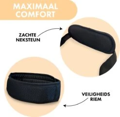 Deryan Pack Light Luxe Heupdrager - Ergonomische Draagzak + Opbergvakjes Zwart -Maxi-Cosi winkel 1200x1168 1