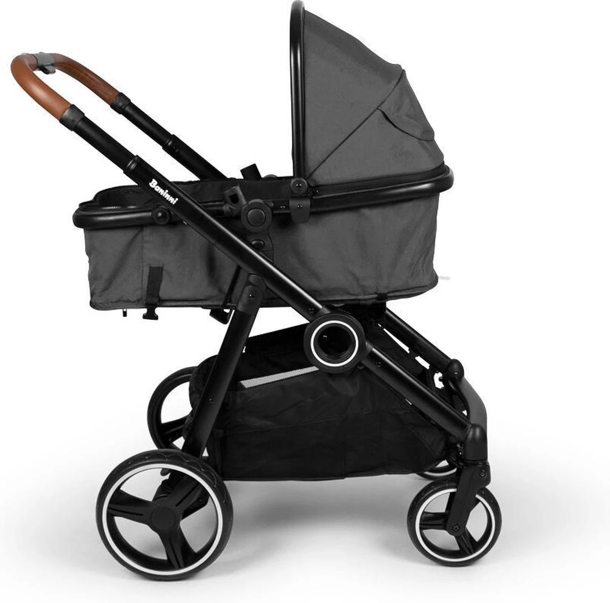 Baninni Duo Kinderwagen Luiz Grijs - Afbeelding 12