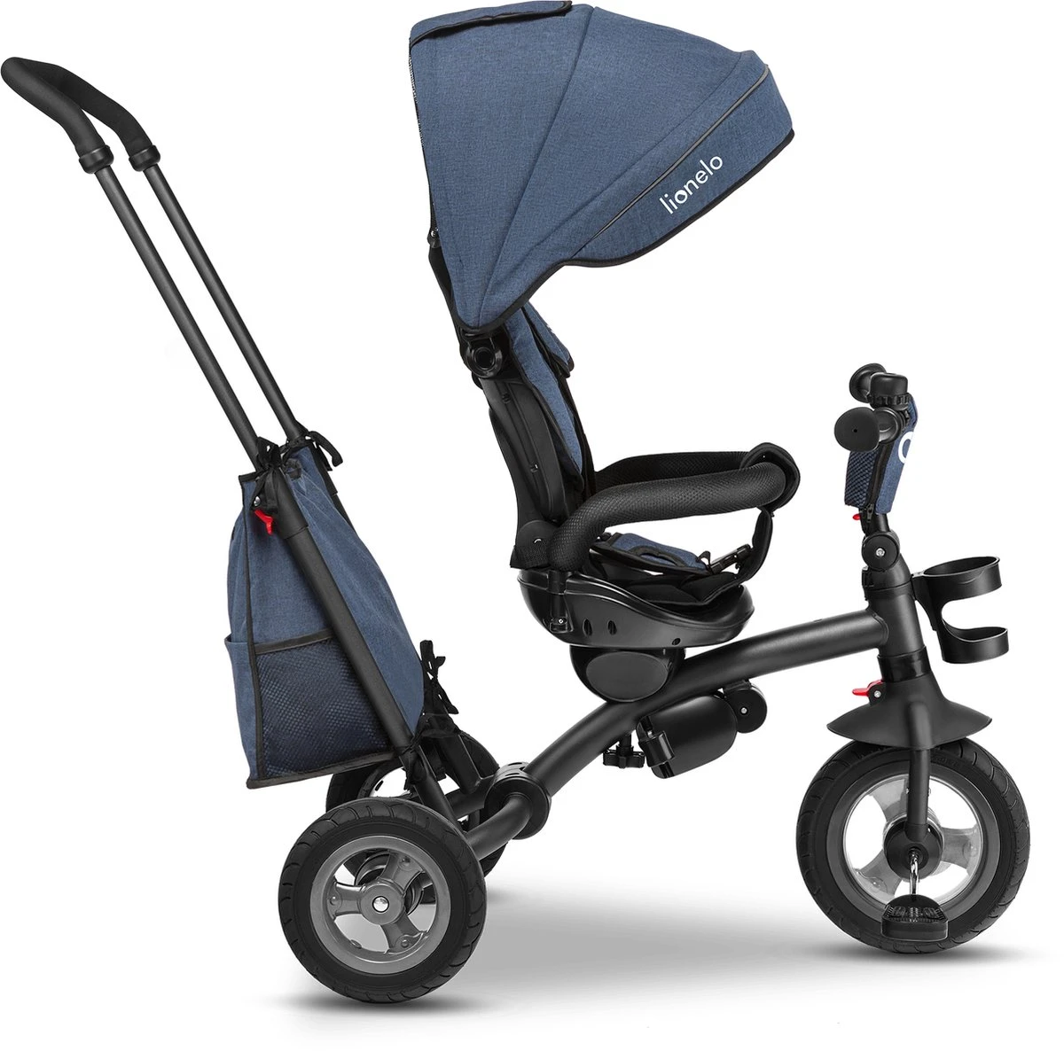 Lionelo Tris - Loopfiets - Draaibaar Stoel - Snel Opvouwsysteem - Tot 25kg - Afbeelding 4