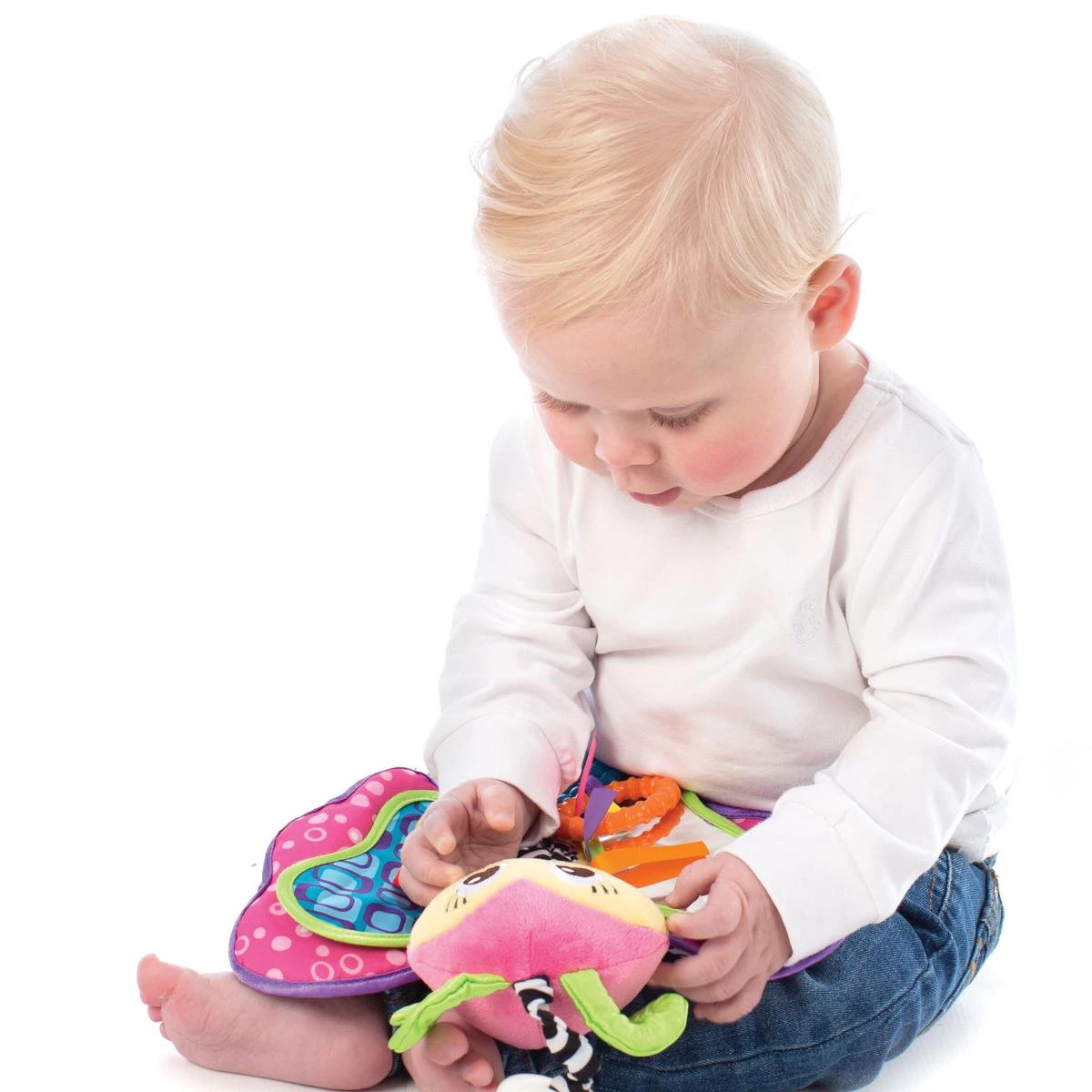 Playgro Activiteitenspeeltje Vlinder - Hangspeeltje - Knuffeldier - Afbeelding 2