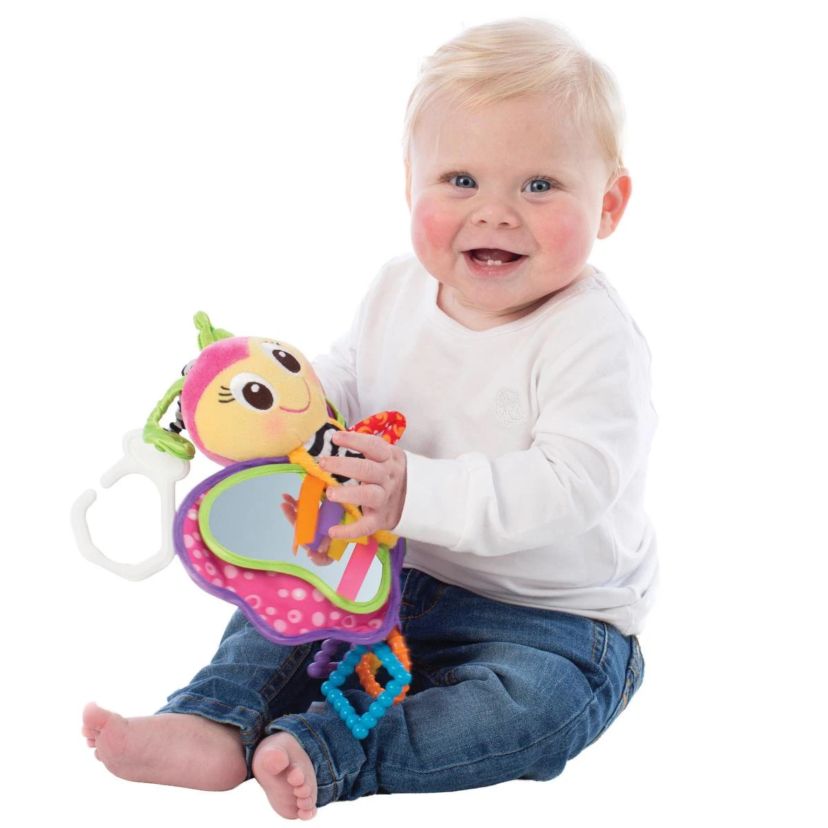 Playgro Activiteitenspeeltje Vlinder - Hangspeeltje - Knuffeldier - Afbeelding 8