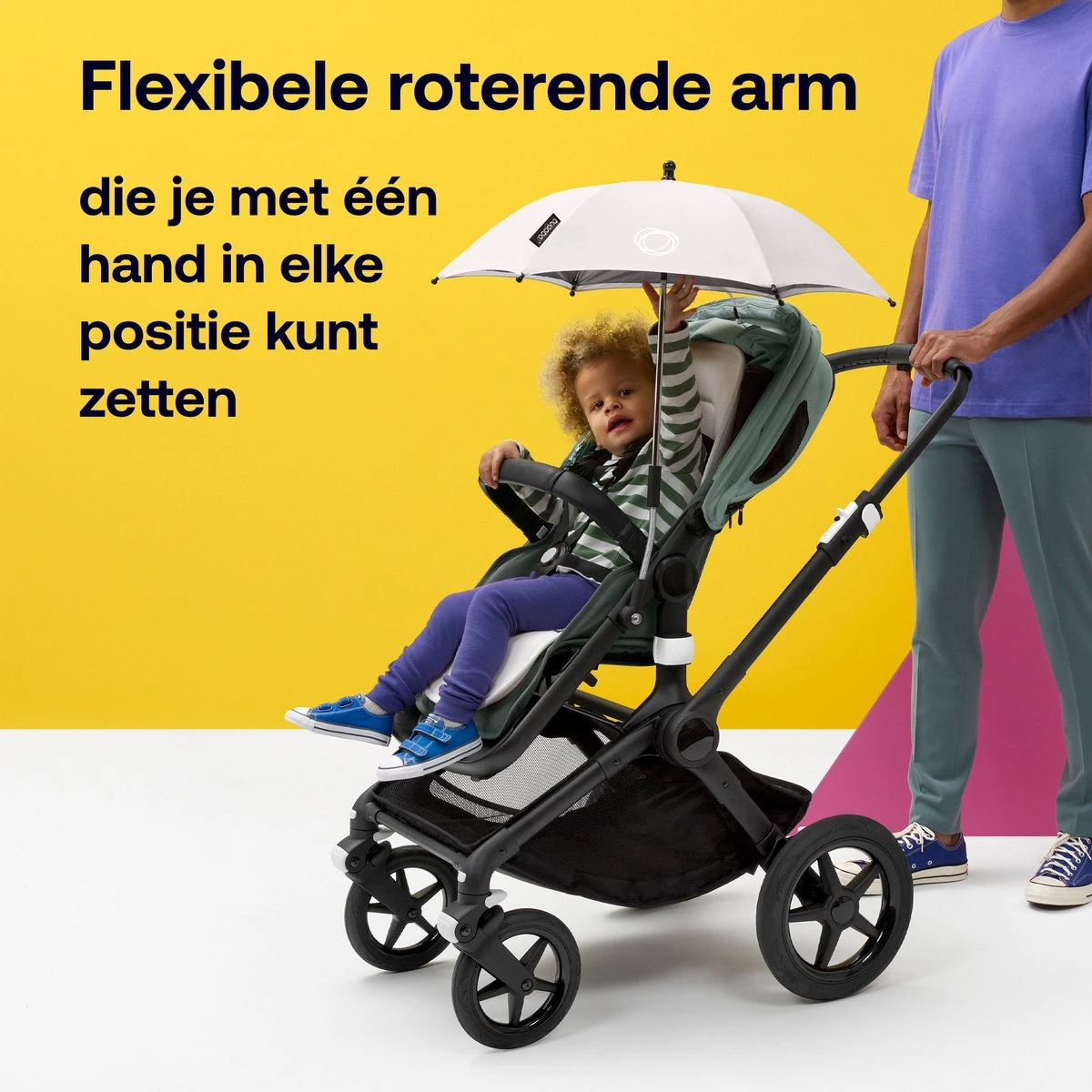 Bugaboo Kinderwagen Parasol - Zwart - Afbeelding 4