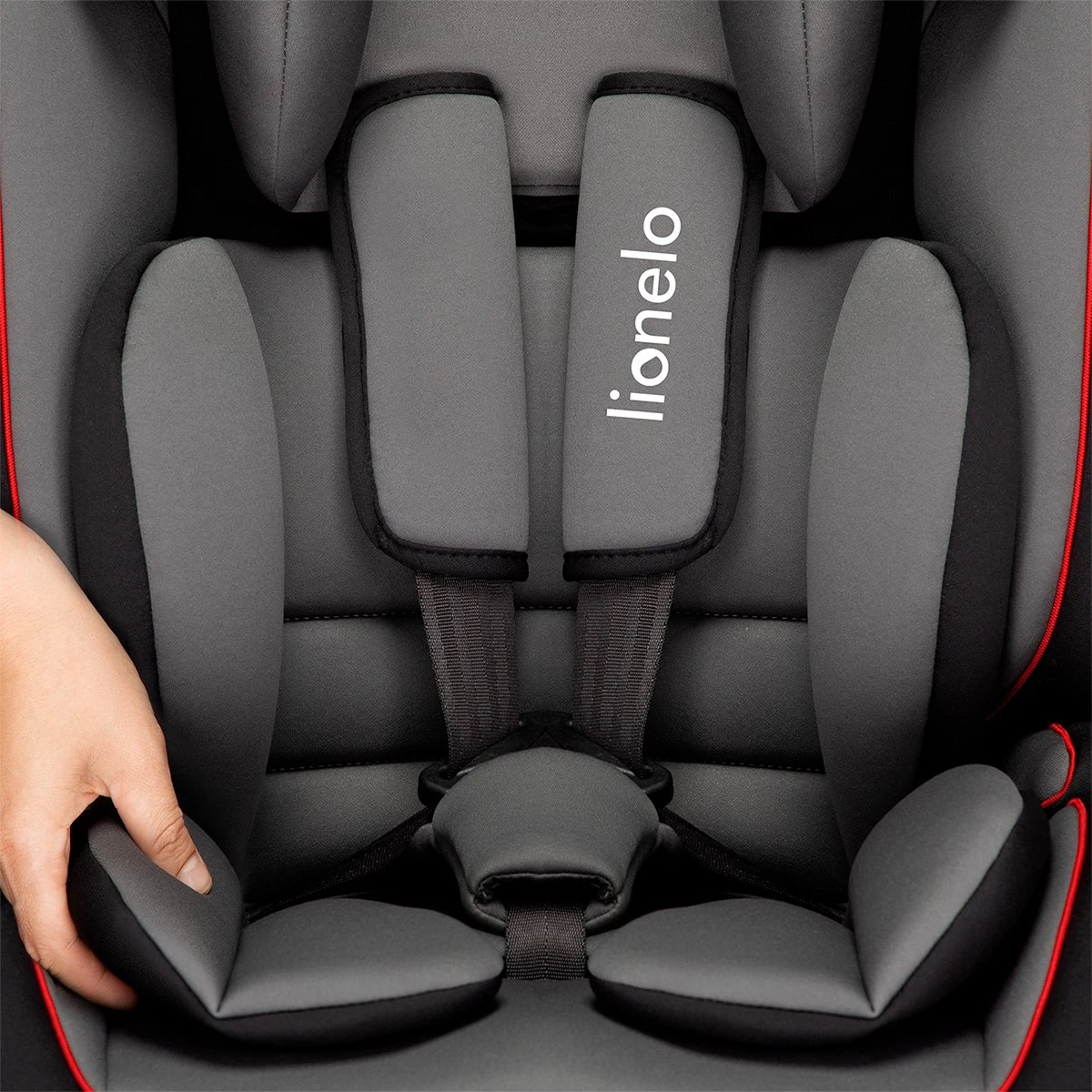 Lionelo Levi Simple - Autostoeltje - 5-punts Gordel - Wasbare Dri-Seat - Tot 36kg - Afbeelding 8