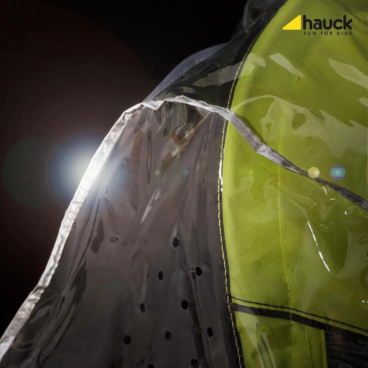 Hauck Regenhoes - Geschikt Voor Buggy's - Transparant, Grijs - Afbeelding 5