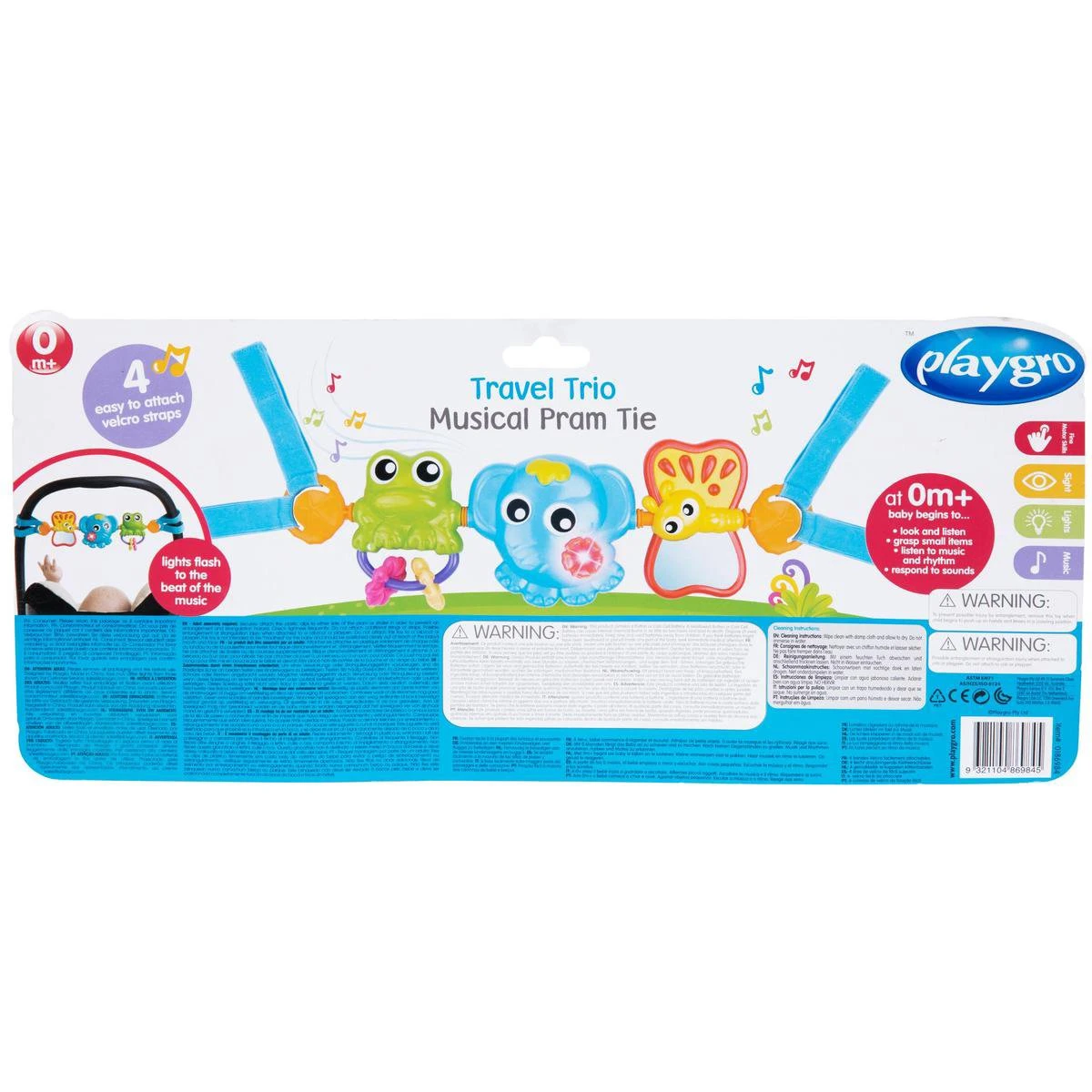 Playgro Wagenspanner - Hangspeeltje - Buggywagen Speeltje - Kinderwagenspeeltje - Autostoelspeeltje - Afbeelding 6