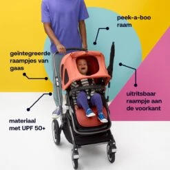 Bugaboo Fox3/Cameleon3 Breezy Zonnekap - Pine Green -Maxi-Cosi winkel 1200x1200 329