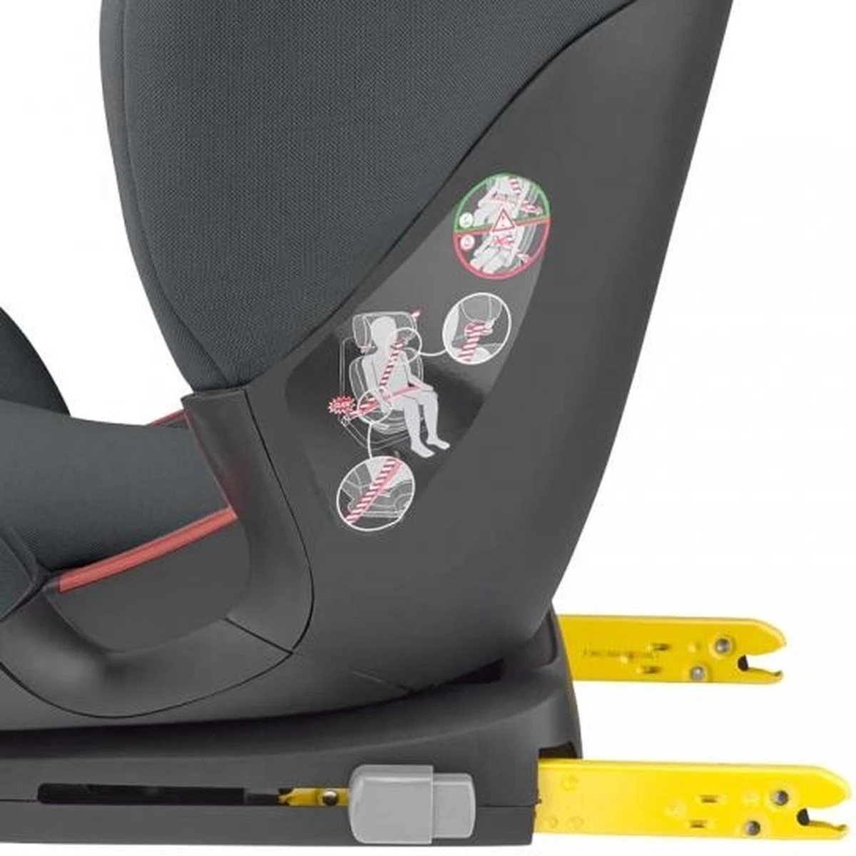 Maxi-Cosi Rodifix AirProtect® Autostoeltje - Authentic Graphite - Afbeelding 5