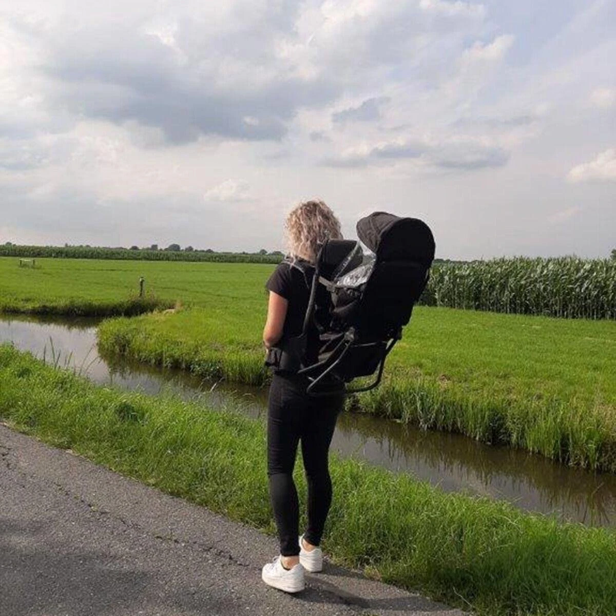 KEKK Rugdrager De Luxe Zwart - Afbeelding 13