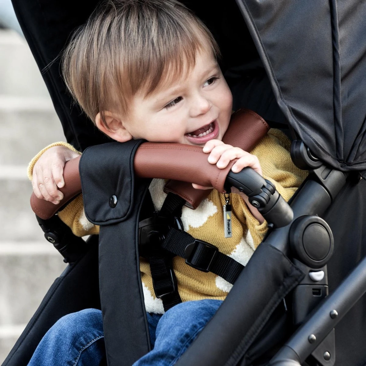 Hauck Pacific 3 Shop N Drive Kinderwagen - Caviar - Afbeelding 6