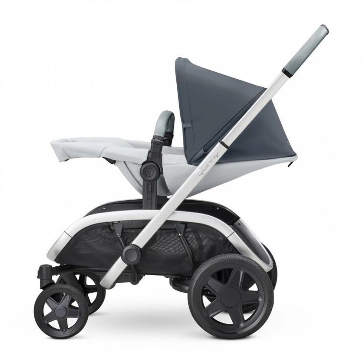 Quinny Hubb Mono Kinderwagen - Graphite On Grey - Afbeelding 8