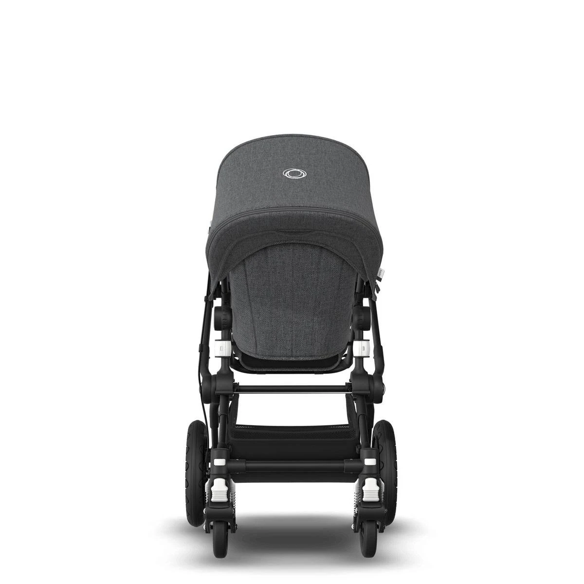 Bugaboo Cameleon 3 Plus Kinderwagen Met Stoel En Wieg - Zwart / Gemȇleerd Grijs - Afbeelding 2